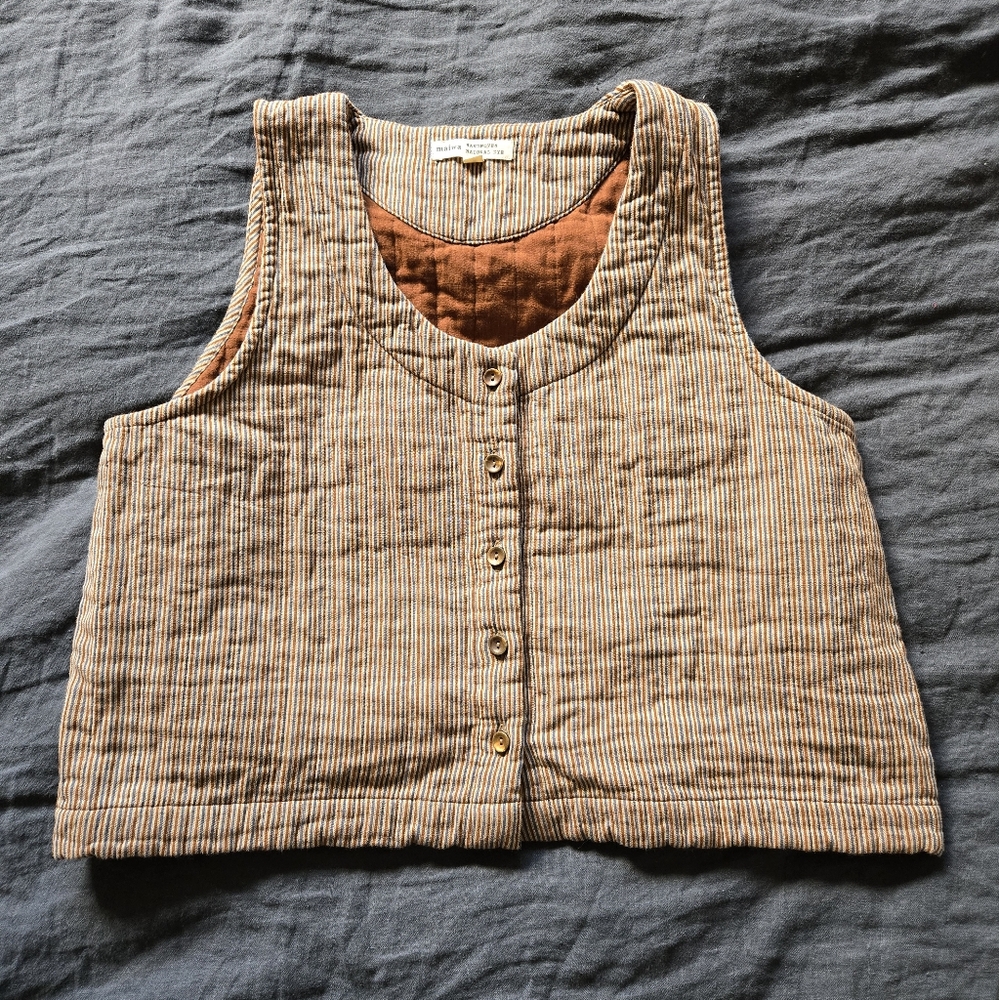 MAIWA Striped Woman's Vest